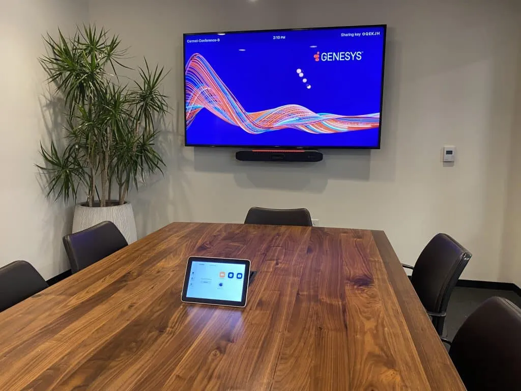 Hybrid video conference room
