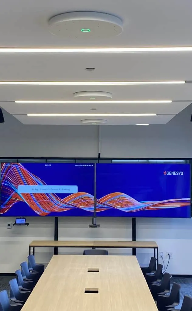 Genesys boardroom zoom room
