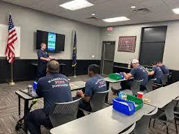 Fire dept training